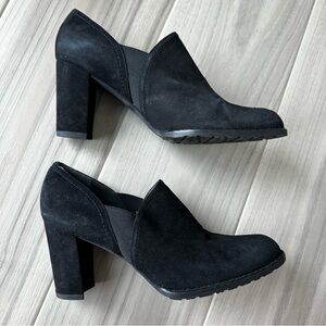 Stuart Weitzman Suede Shoe Booties